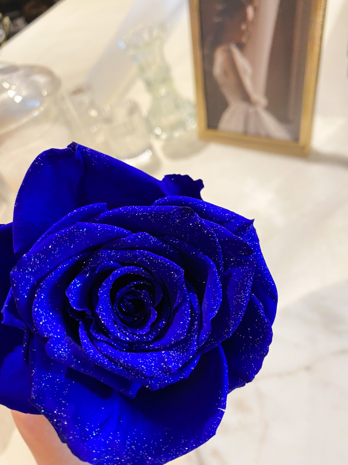 Diamond Rose Blue
